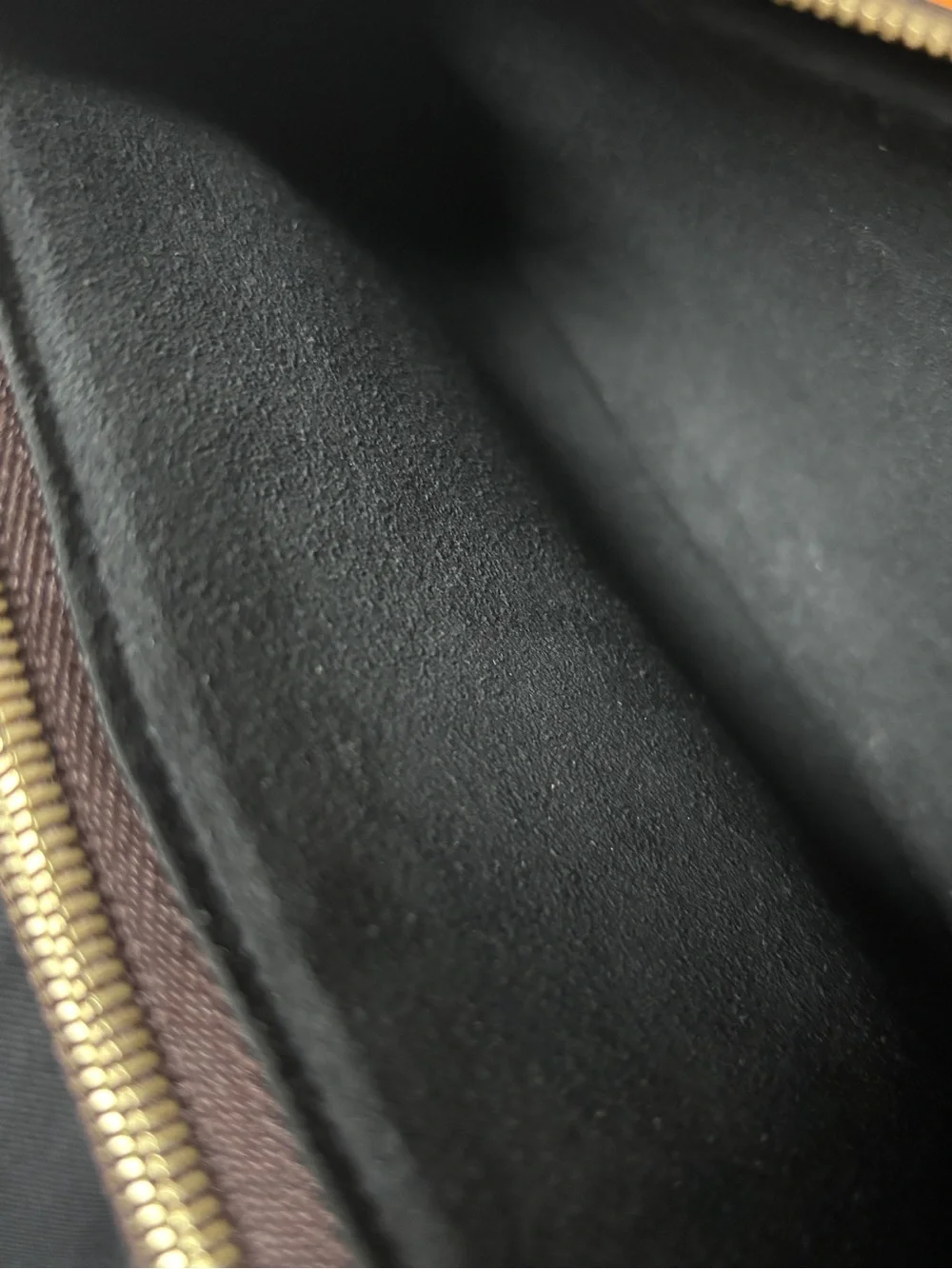 Louis Vuitton Double Zip Pochette Handbag Giant Reverse Monogram